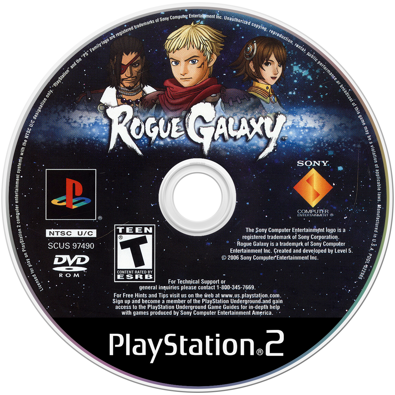 Rogue Galaxy media 4 for Playstation 2